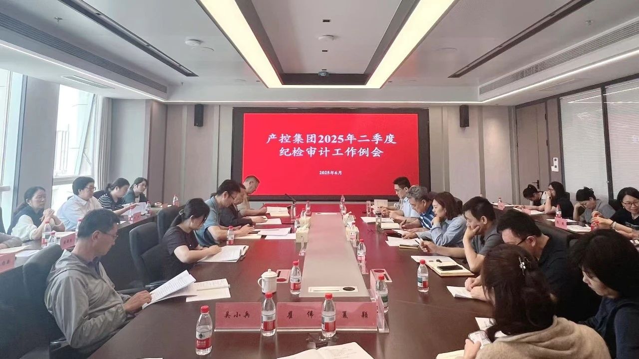 產(chǎn)控集團組織召開(kāi)2025年二季度紀檢、審計工作例會(huì )